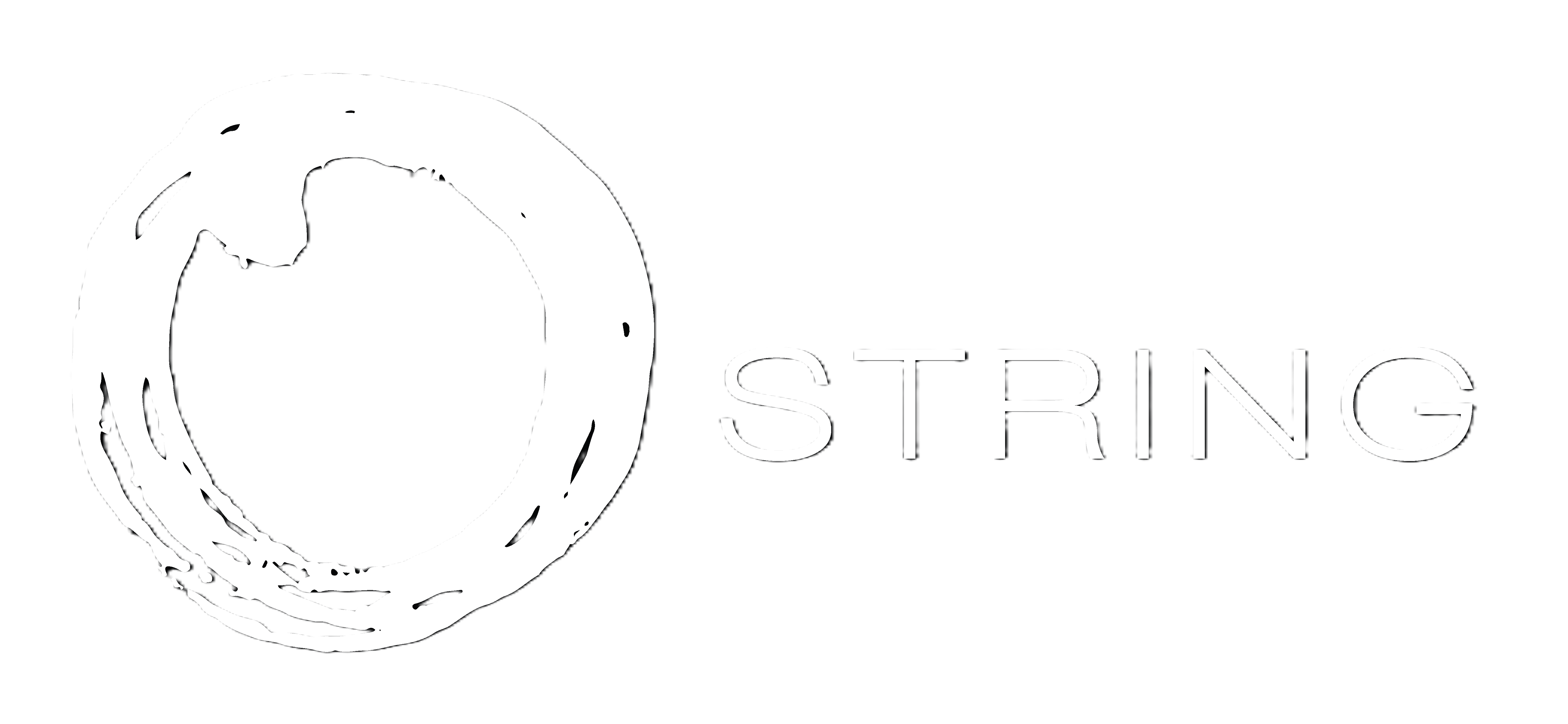 String logo hvid uden baggrund